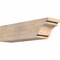 Ekena Millwork Mediterranean Rough Sawn Rafter Tail, Douglas Fir, 6"W x 6"H x 24"L RFT06X06X24MED00RDF - alternate 1